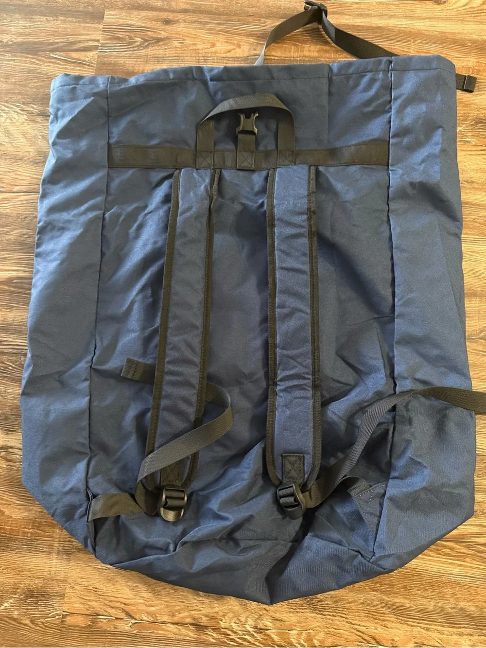 Navy Backpack with Reflective Stripe
